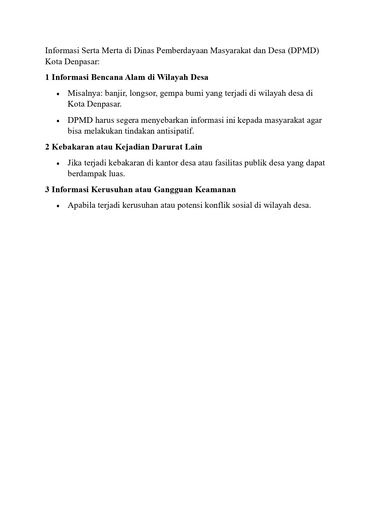 Informasi serta merta