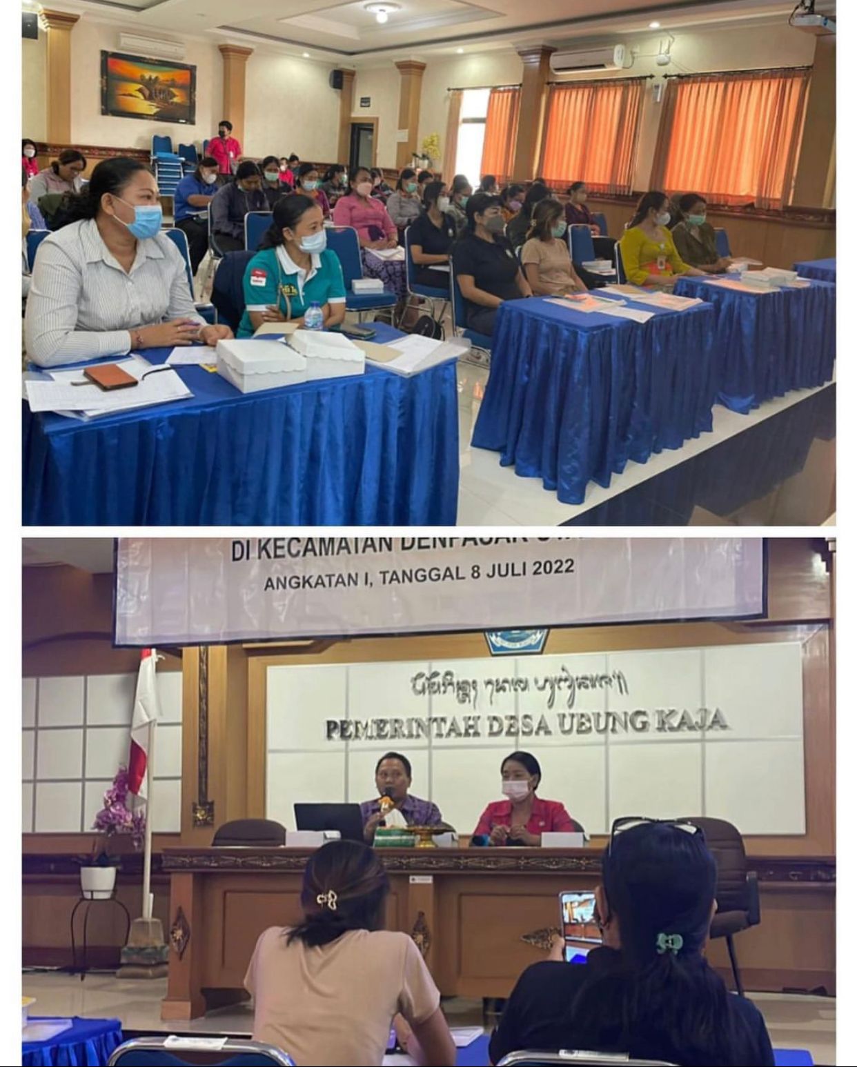 Orientasi TPK Desa Ubung Kaja Kec. Denut.