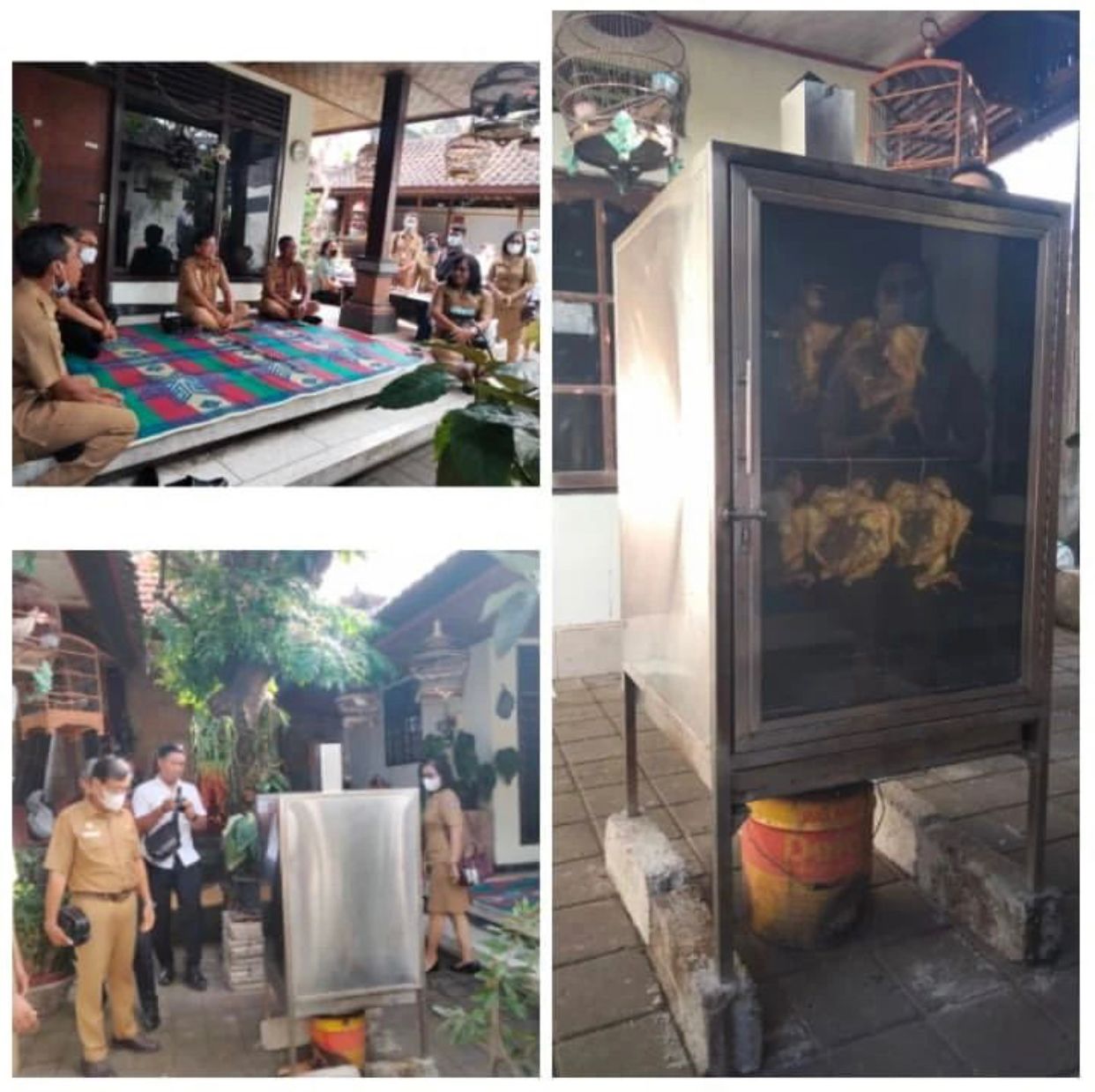 Inovasi Tepat Guna (TTG) pemanggangan ayam dengan inovator Kadek Dendy