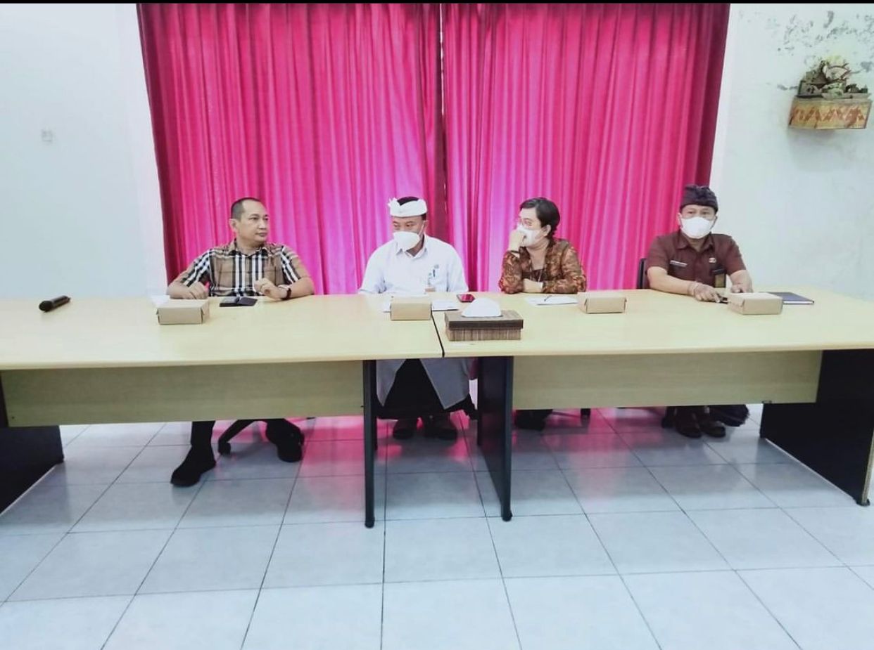 kunjungan dari Provinsi Jawa Timur, Study Banding kampung inklusif di Provinsi Bali.