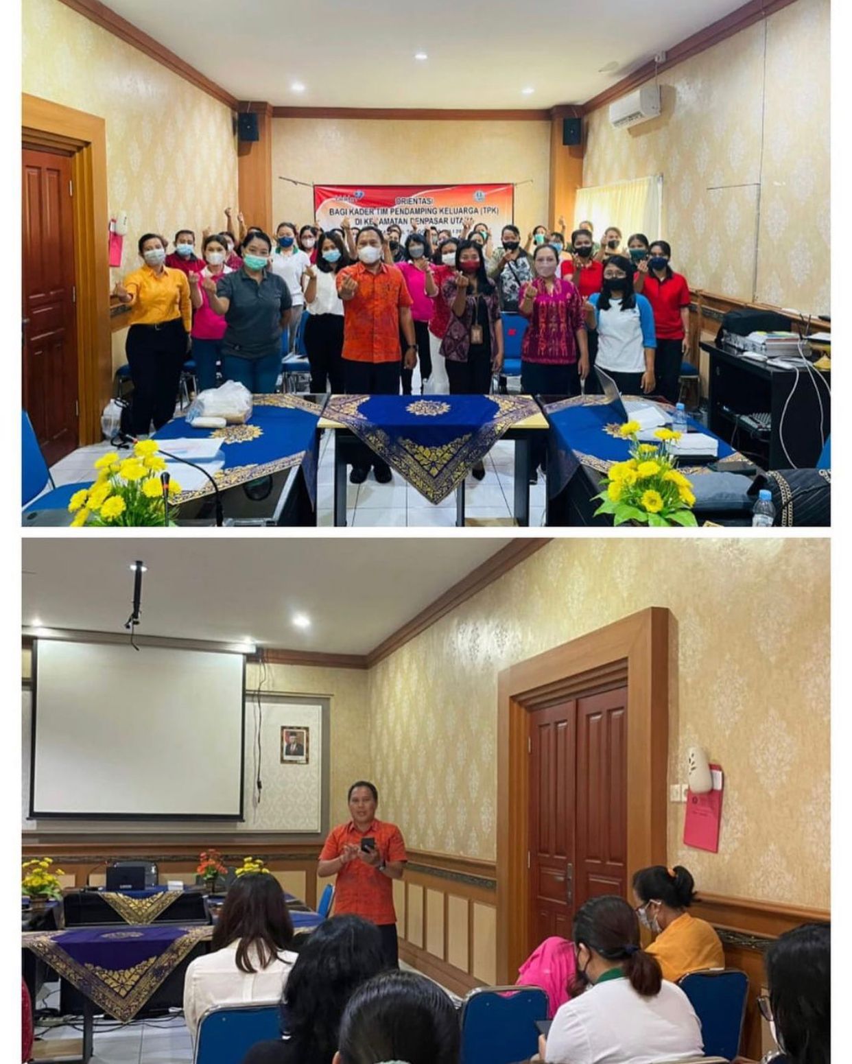 Orientasi TPK di Kec. Denut.