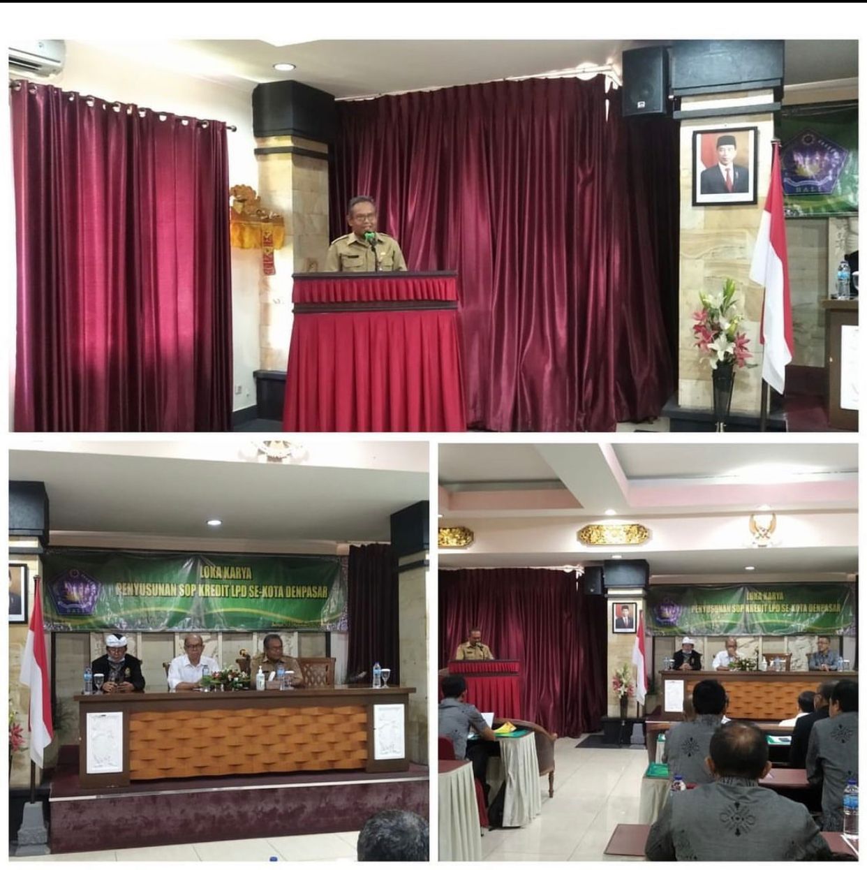 Loka Karya SOP Kredit yang di selenggarakan oleh BKS LPD Kota Denpasar