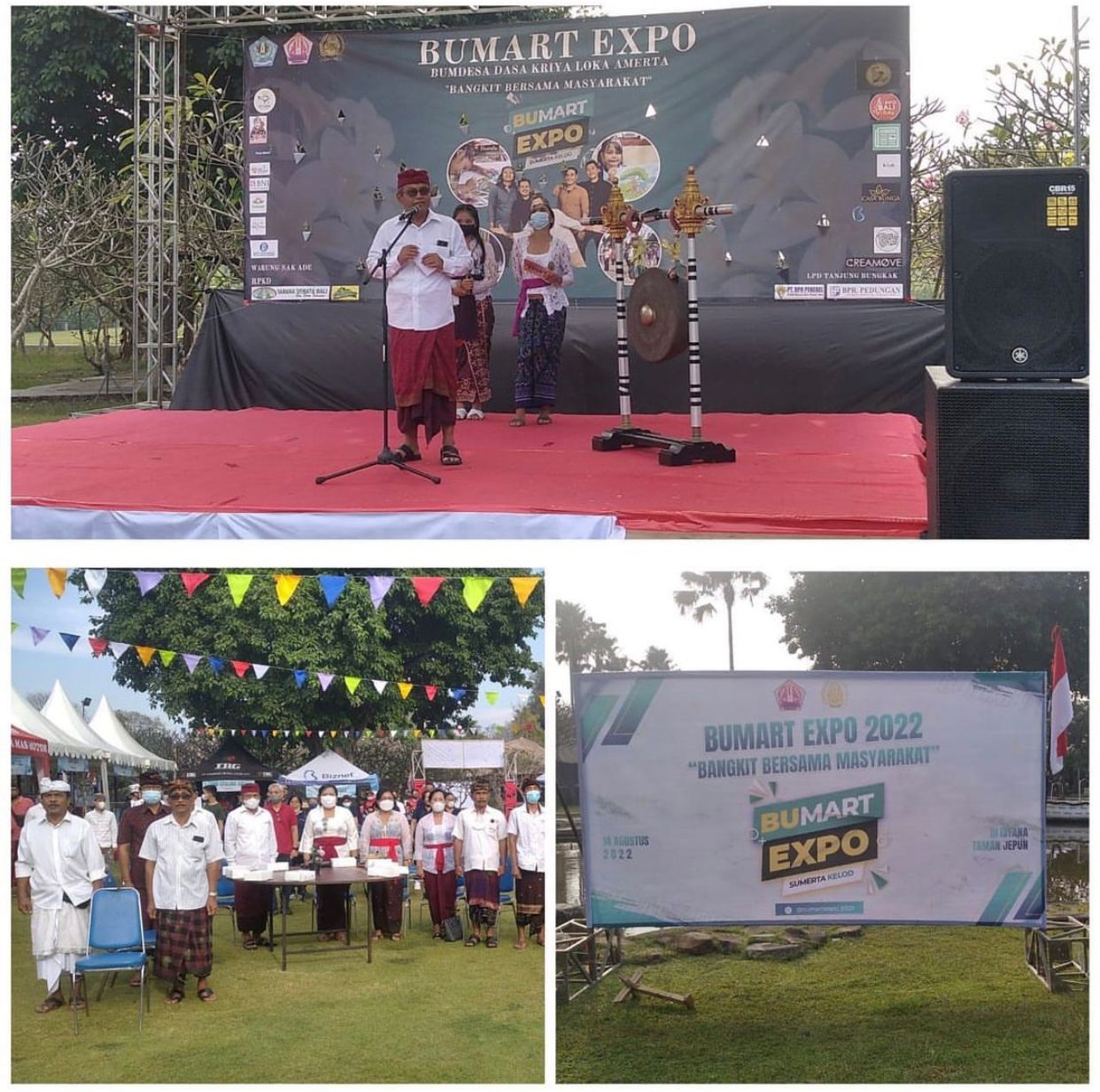 Acara Bumart Expo Di Lingkungan Desa Sumerta Kelod