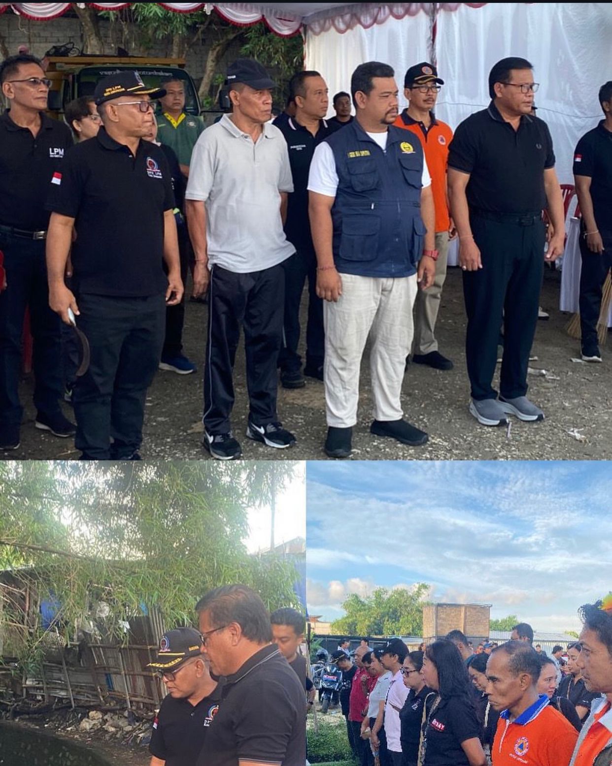 Kegiatan BBGRM bersama LPM Kota Denpasar di Tukad Teba