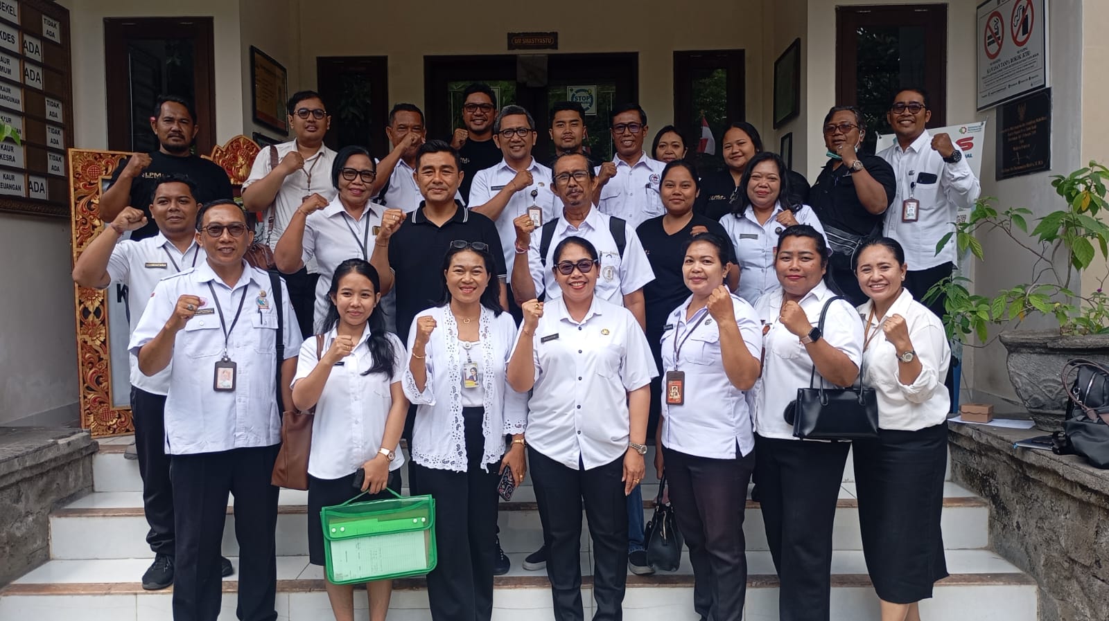 Pembinaan Lomba LPM berprestasi tahap II di Desa Sanur Kauh