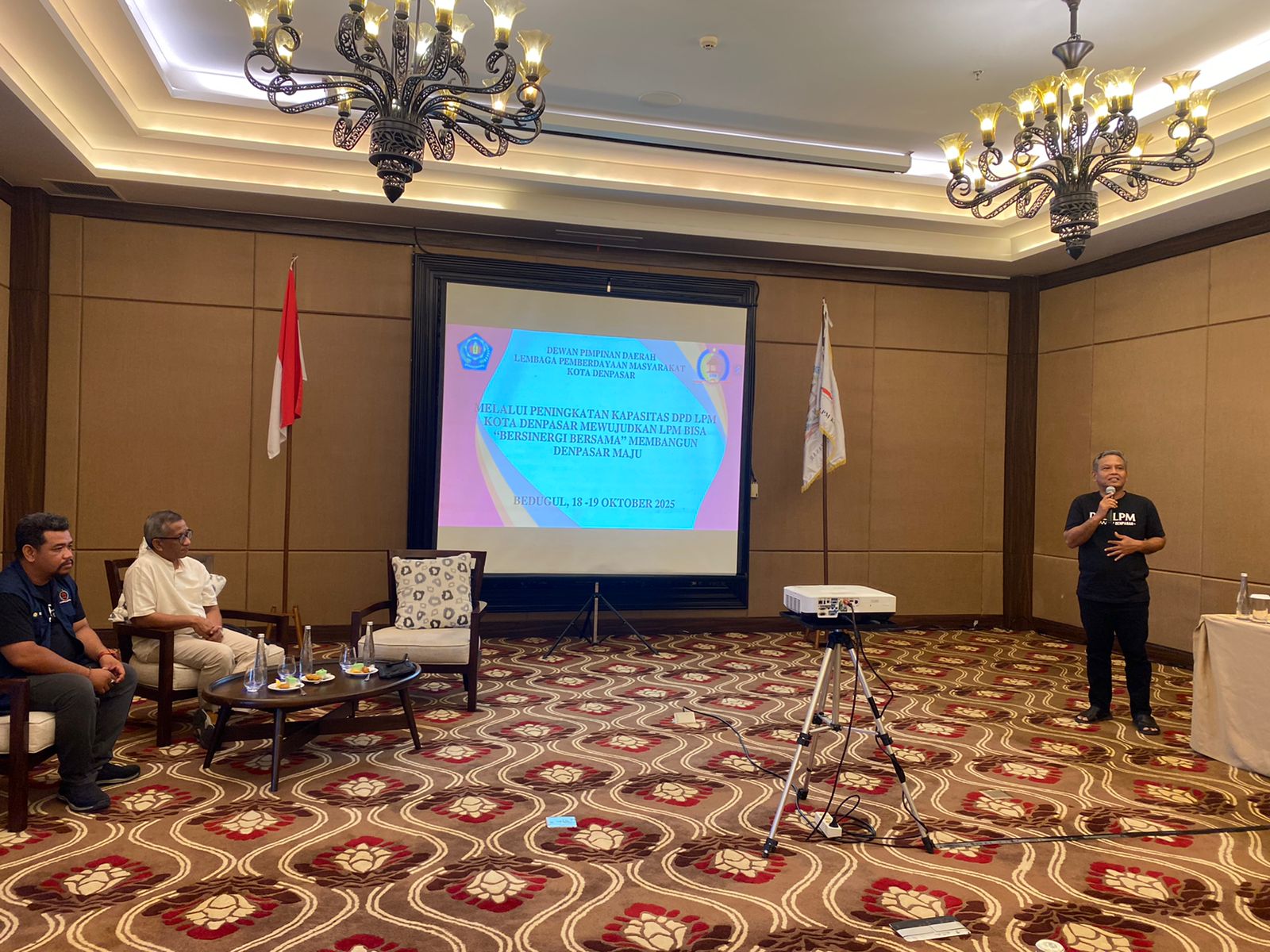 Peningkatan Kapasitas Pengurus DPD LPM Kota Denpasar Tahun 2025