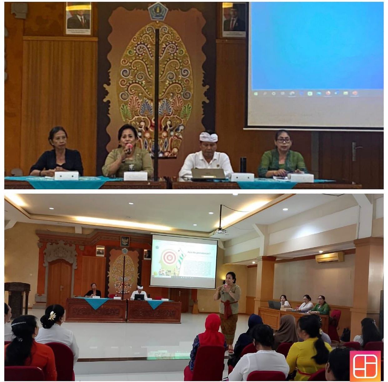 Sosialisasi UP2K PKK dan Penguatan Kelembagaan Kelompok UP2K se-Kota Denpasar 