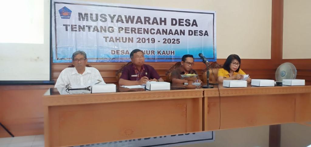 Musyawarah Perencanaan Desa di Desa Sanur Kauh