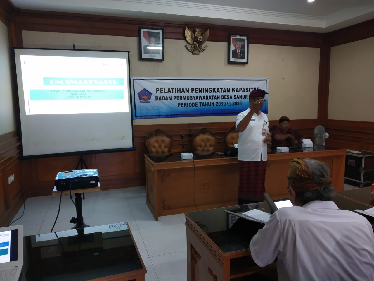 Peningkatan kapasitas BPD Di Desa Sanur Sanur Kaja