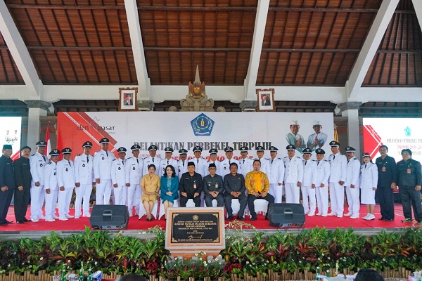 23 Perbekel Terpilih di Kota Denpasar Dilantik, Rai Mantra Tekankan Sinergitas, Gali Potensi Desa Menuju Kesejahteraan Rakyat