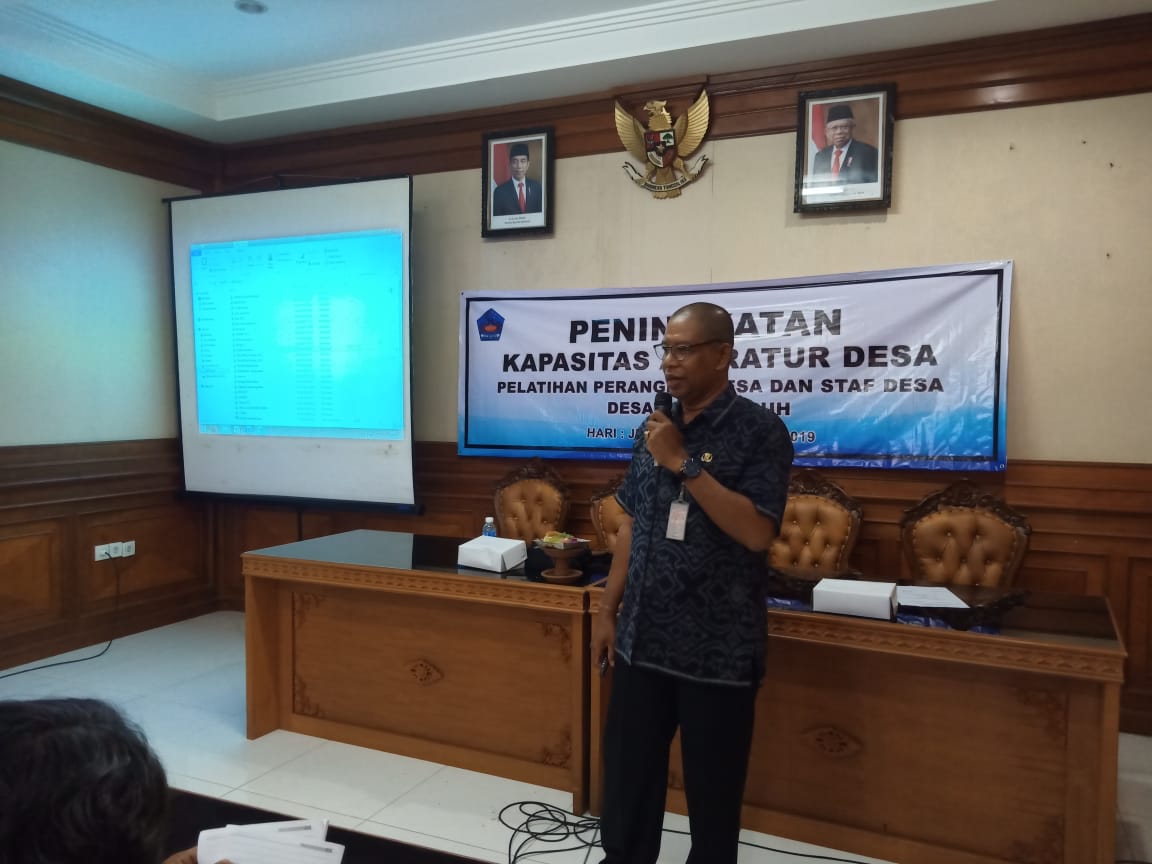 Peningkatan Kapasitas Aparatur Desa di Desa Sanur Kauh 