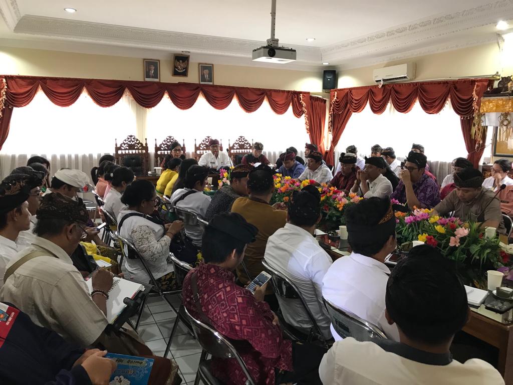 Rakor terkait pencairan BKK induk pemilihan perbekel