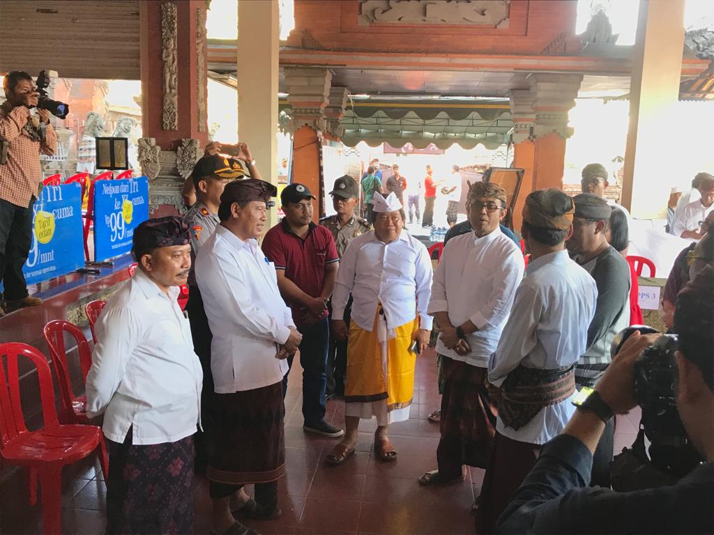 Tinjau Persiapan TPS Pilkel Serentak Kota Denpasar