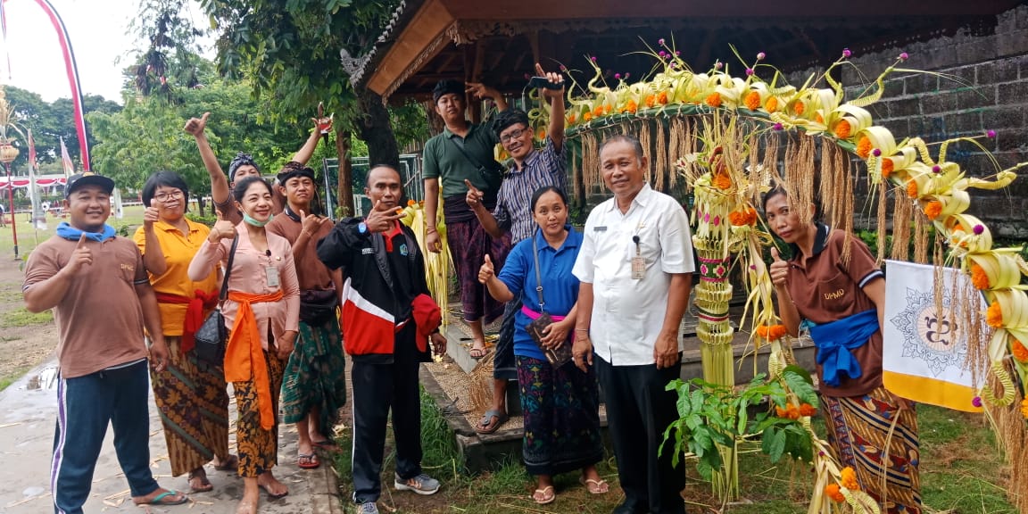 Lomba penjor Antar OPD di Lingkungan Pemerintah Kota Denpasar