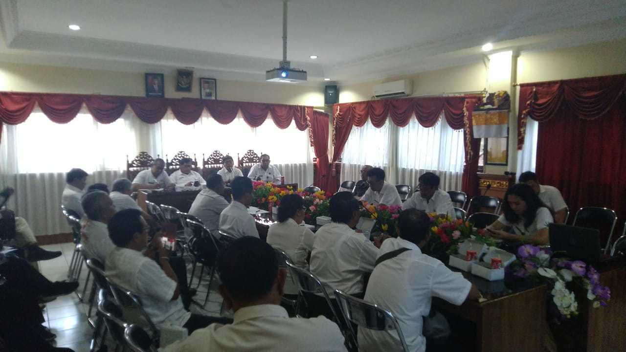 Rapat koordinasi BPD  se-Kota denpasar
