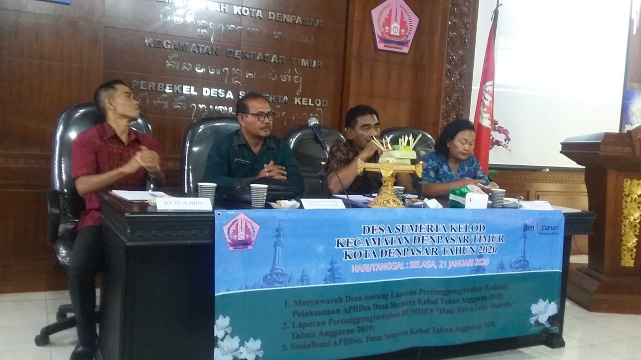 Musdes Laporan Pertanggung jawaban Realisasi Pelaksanaan APBDes dan BUMDes 