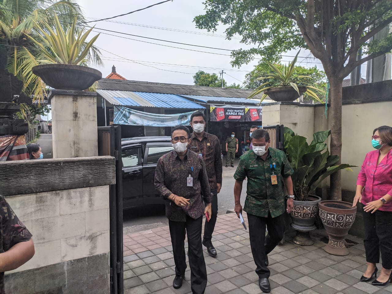 Kunjungan Walikota Denpasar di Desa Dangin Puri Kauh