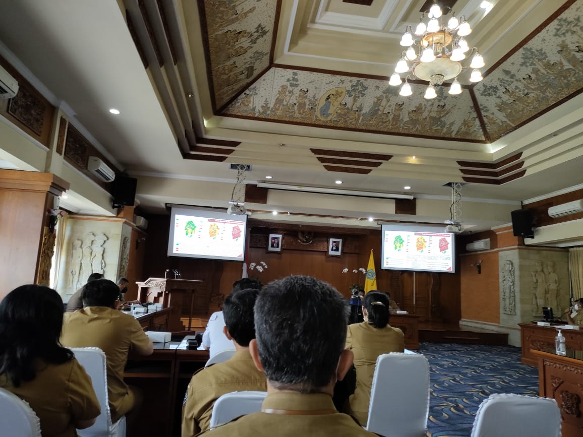 Rapat Koordinasi Satgas Covid-19 Kota Denpasar