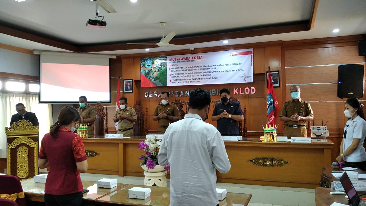 Musdes Tentang Laporan Pertanggungjawaban APBdes