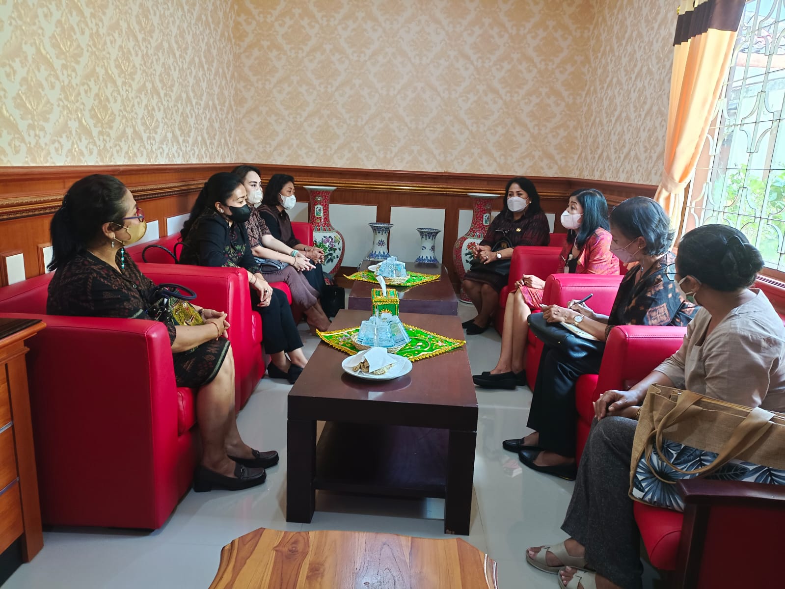 Rapat Persiapan Pelantikan Ketua TP. PKK Kecamatan, Desa/Kelurahan se-Kota Denpasar