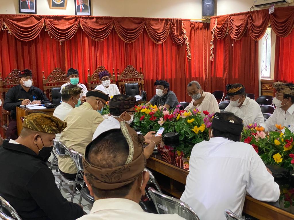 Rapat Koordinasi antar Perbekel dan BPD Kota Denpasar