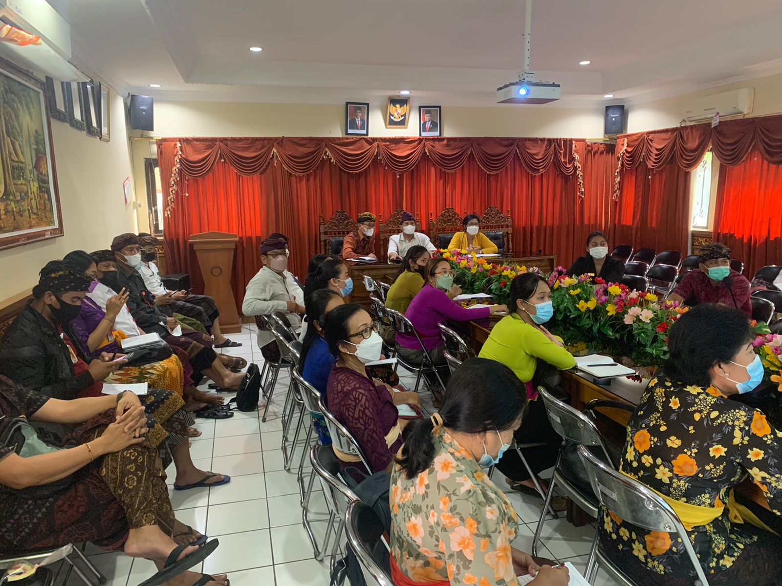 Rapat Staf Bendahara BTT Perbekel Se-kota Denpasar