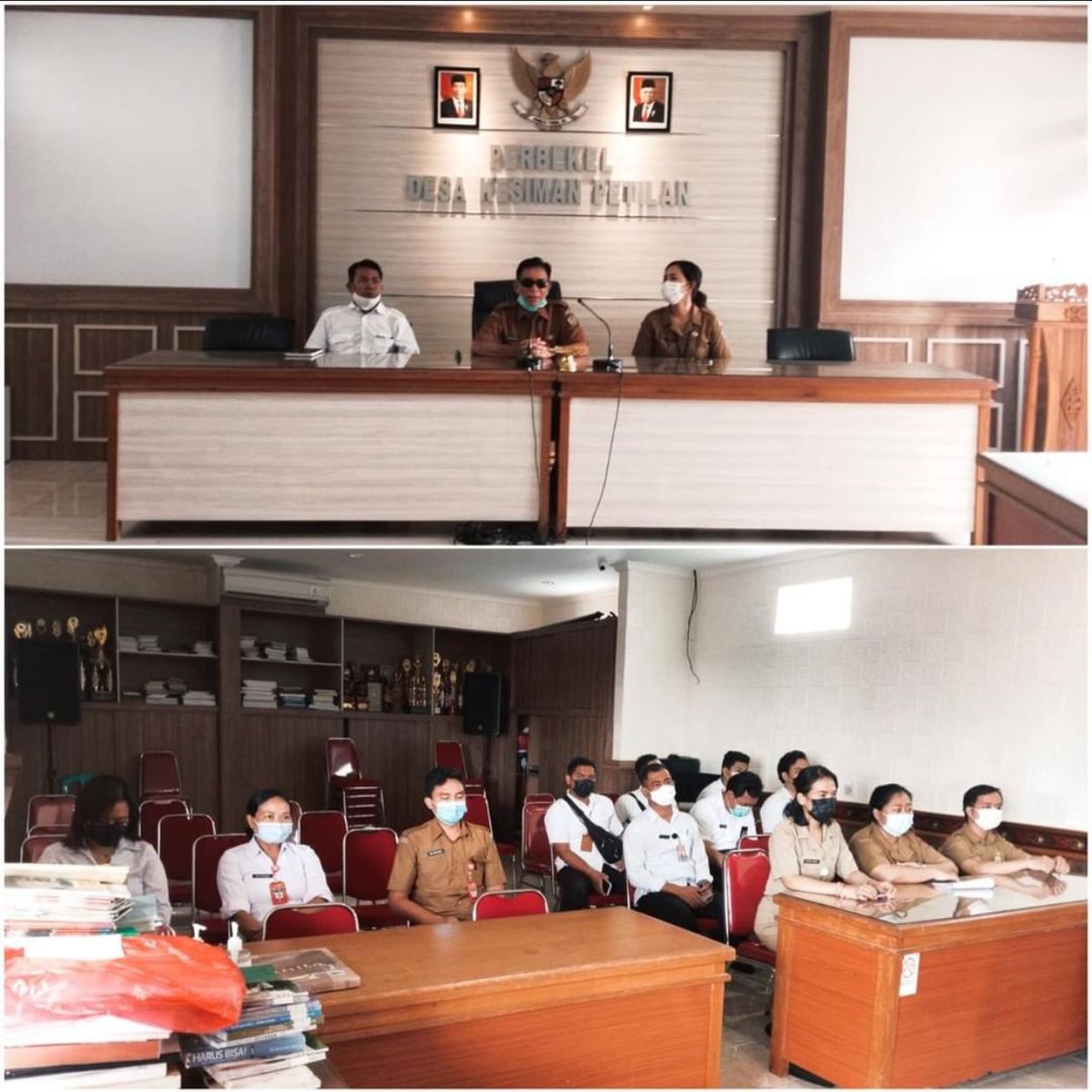 Pembinaan pada Desa Kesiman Petilan, Desa Dangin Puri Kelod dan Desa Sumerta Kelod