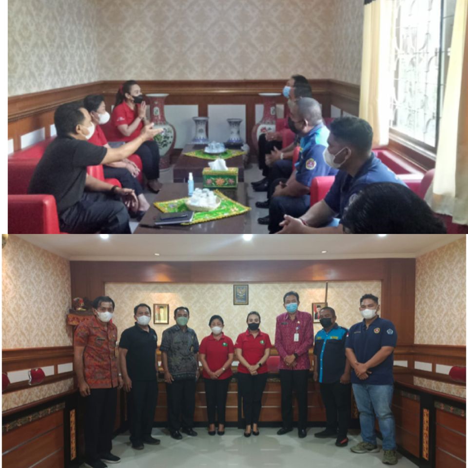 Auden Di DLHK dan Karang Taruna Denpasar.