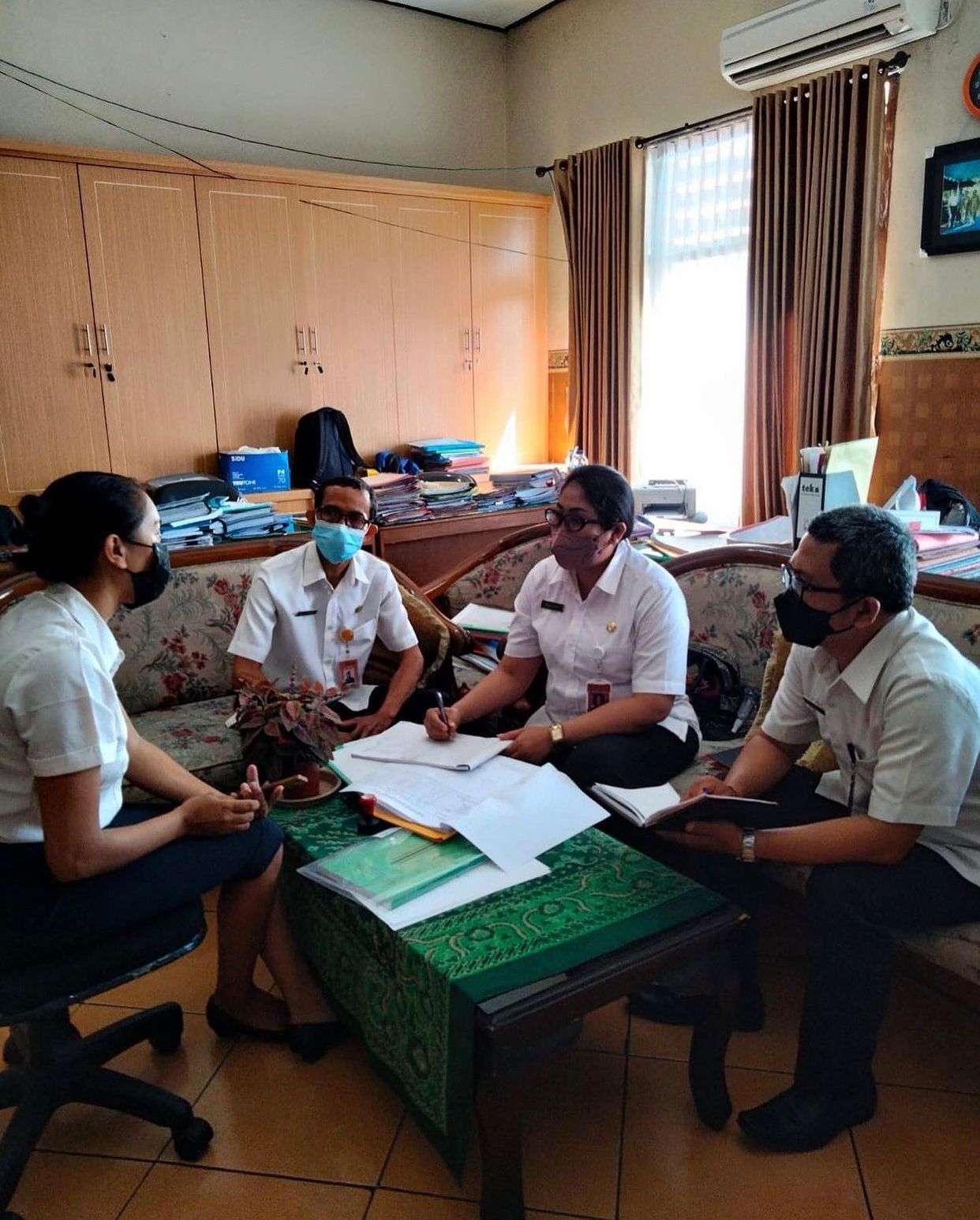 Dinas PMD Kota Denpasar melaksanakan Pembinaan pengolahan inventarisasi data swadaya murni masyarakat dan swadaya penunjang pembangunan 