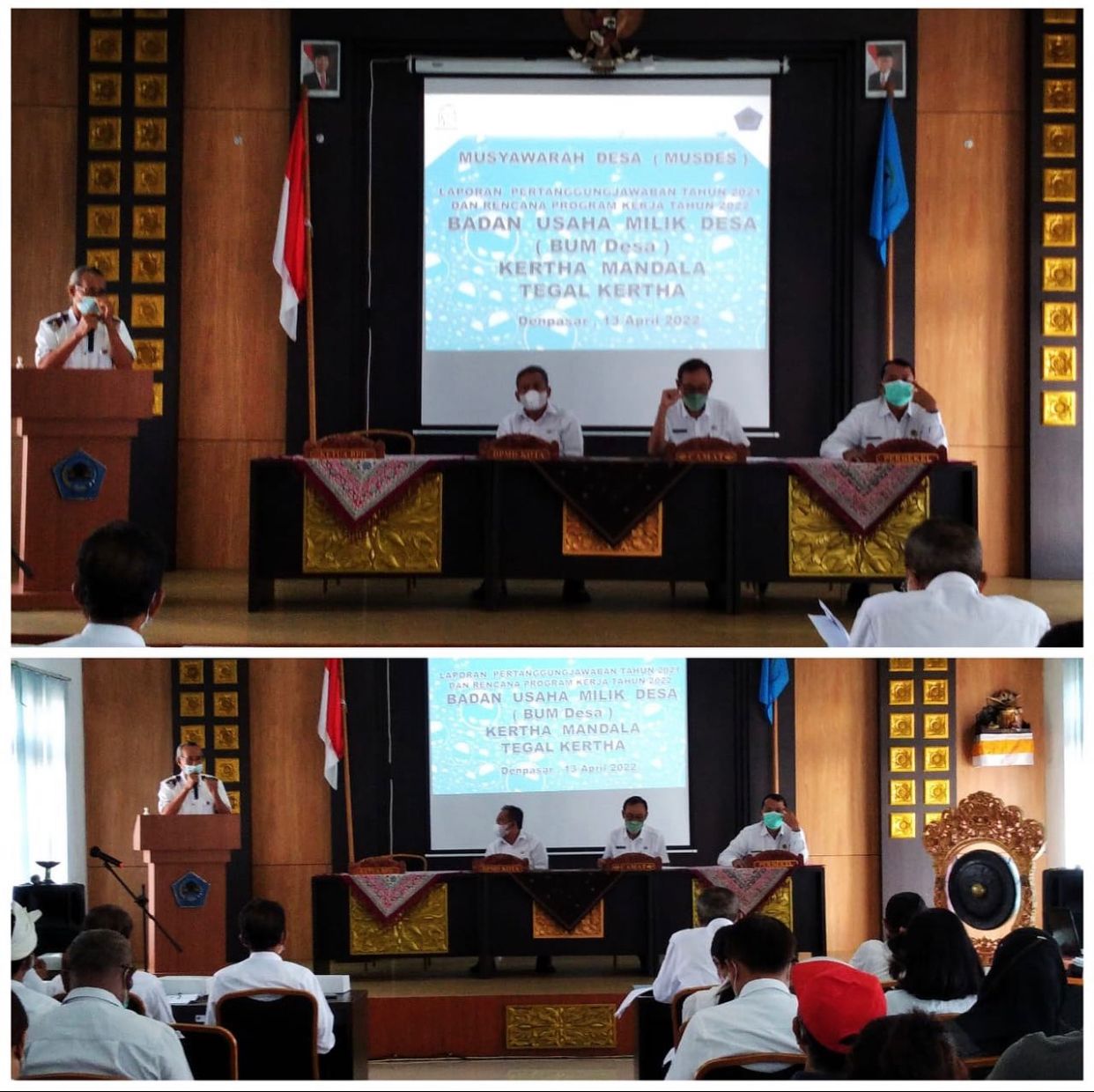 Musdes Tahunan Bumdes dan musdes khusus KPM BLT th.2022