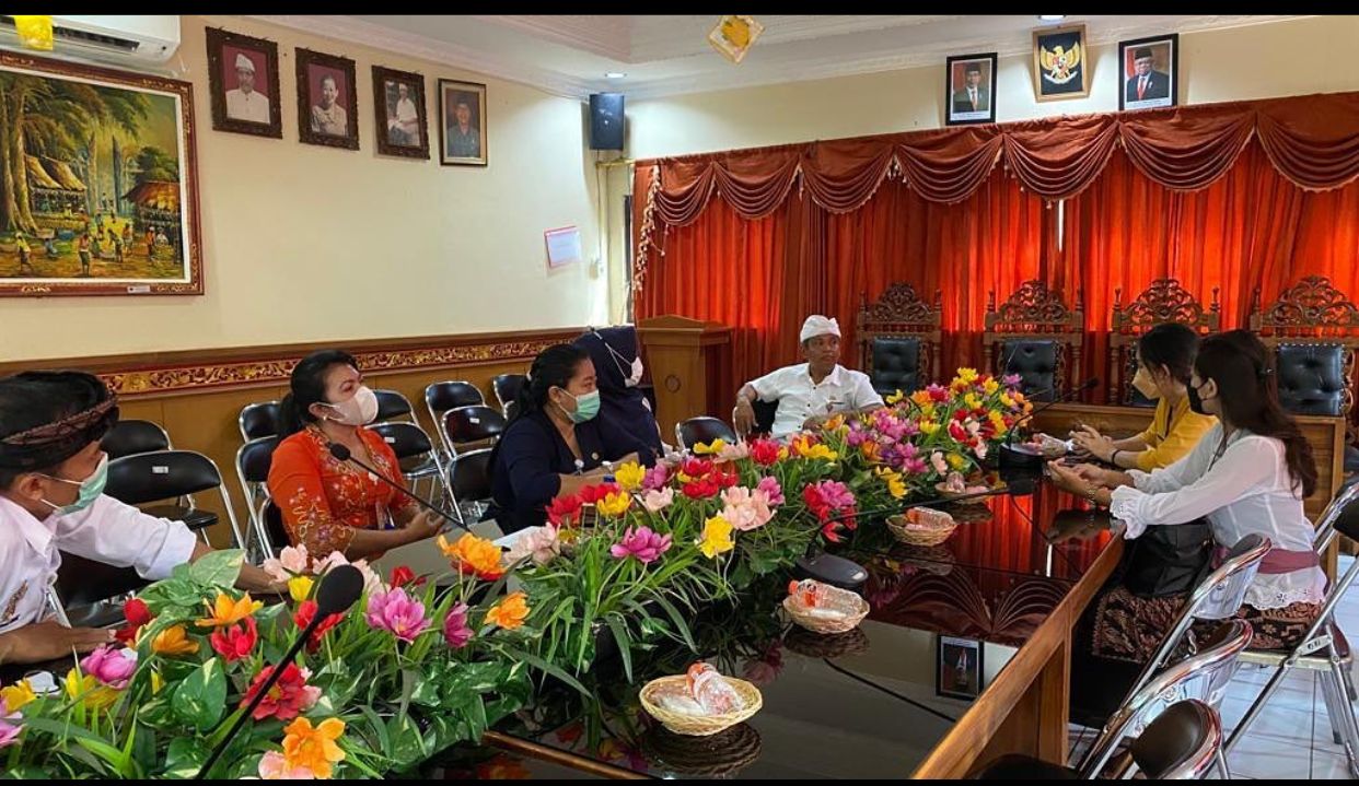 Rapat pembahasan hasil penilaian Lomdeskel Tk.Kota Denpasar Tahun 2022