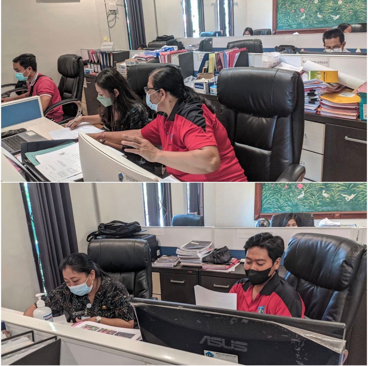  Pembinaan pada Desa Kesiman Kertalangu dan Desa Dangin Puri Kangin