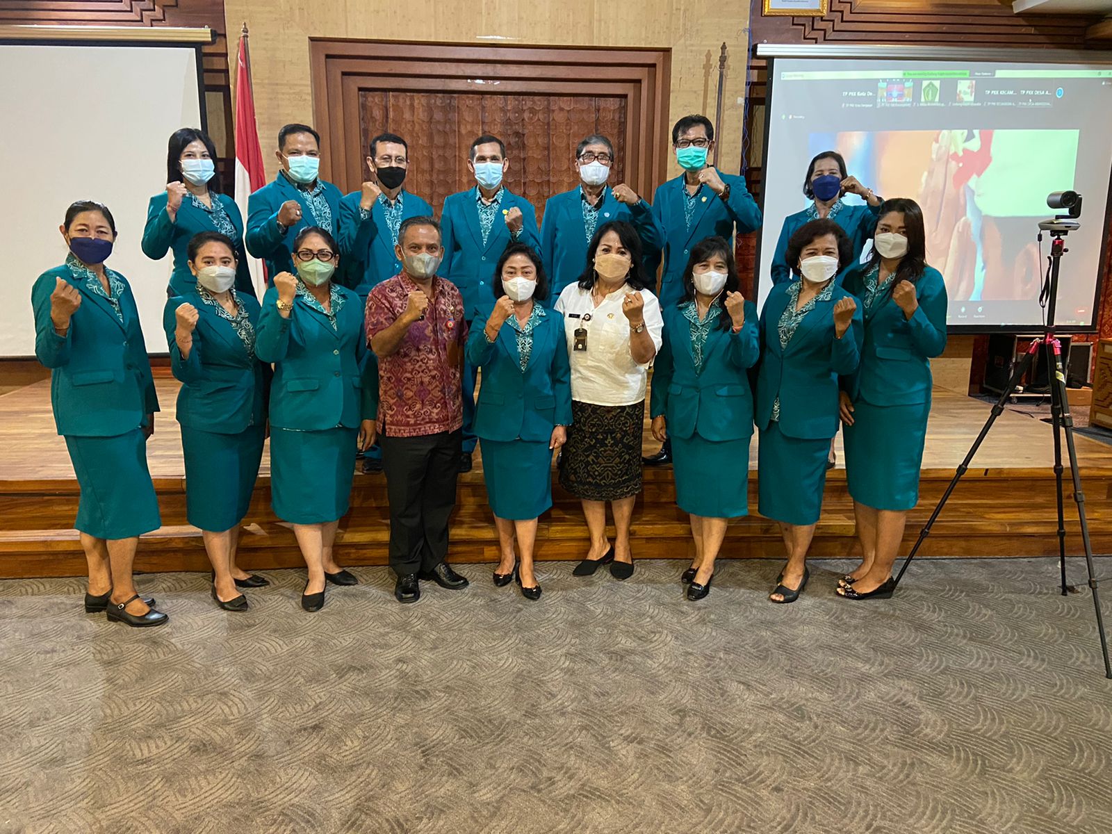 Rakon PKK Tahun 2022 Dalam Rangka Strategi Gerakan PKK Tahun 2022