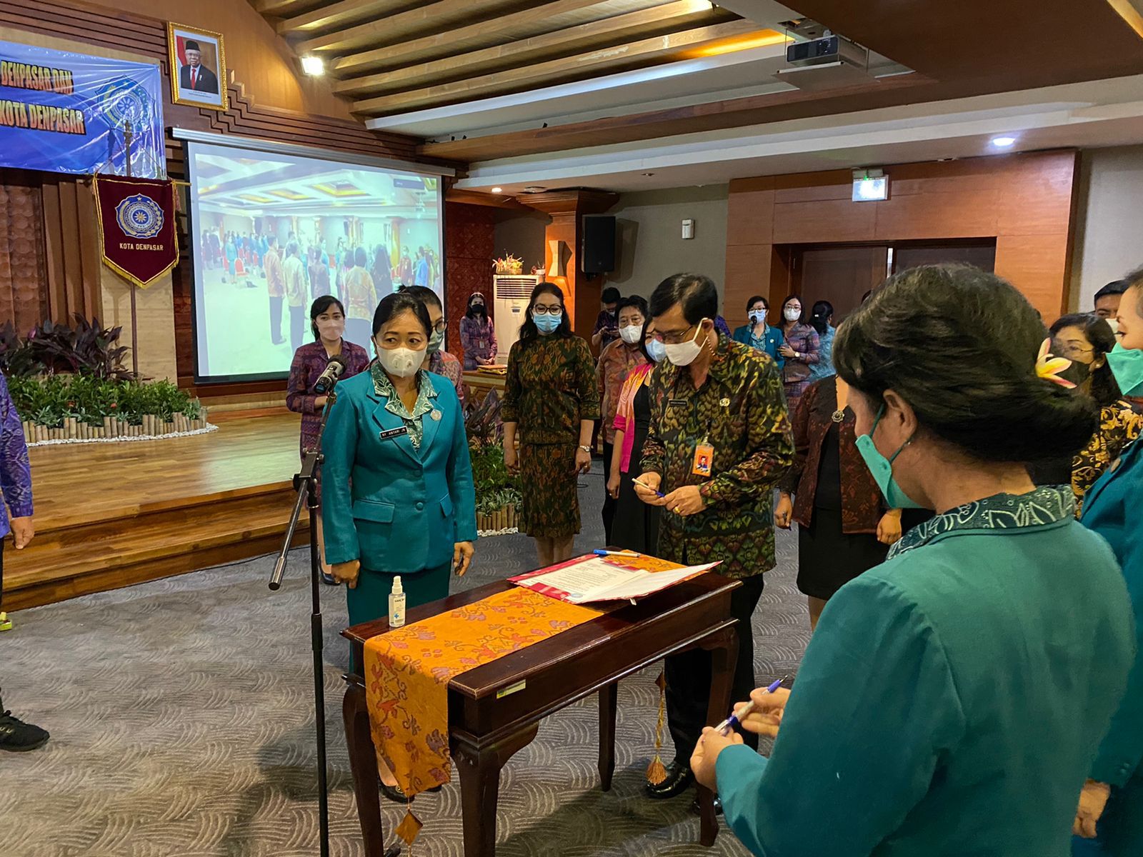 Pelantikan Ketua Tim Penggerak PKK Se-kota Denpasar