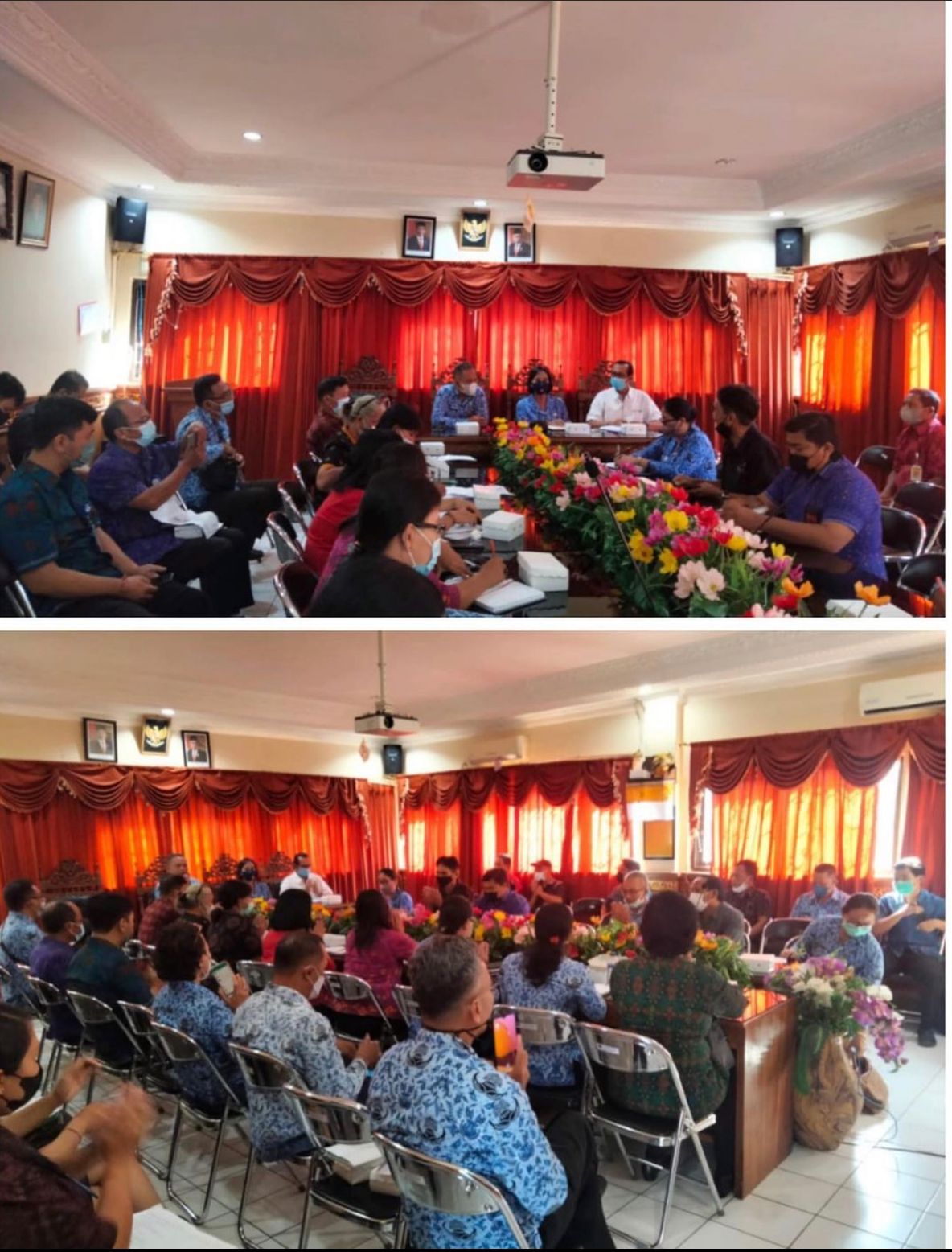 Rapat persiapan pelaksanaan Bulan Bhakti Gotong Royong