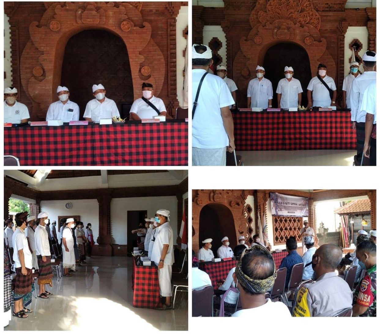 Pembukaan BBGRM Tahun 2022 Di Wantilan Pura Swagina Taman Sari 