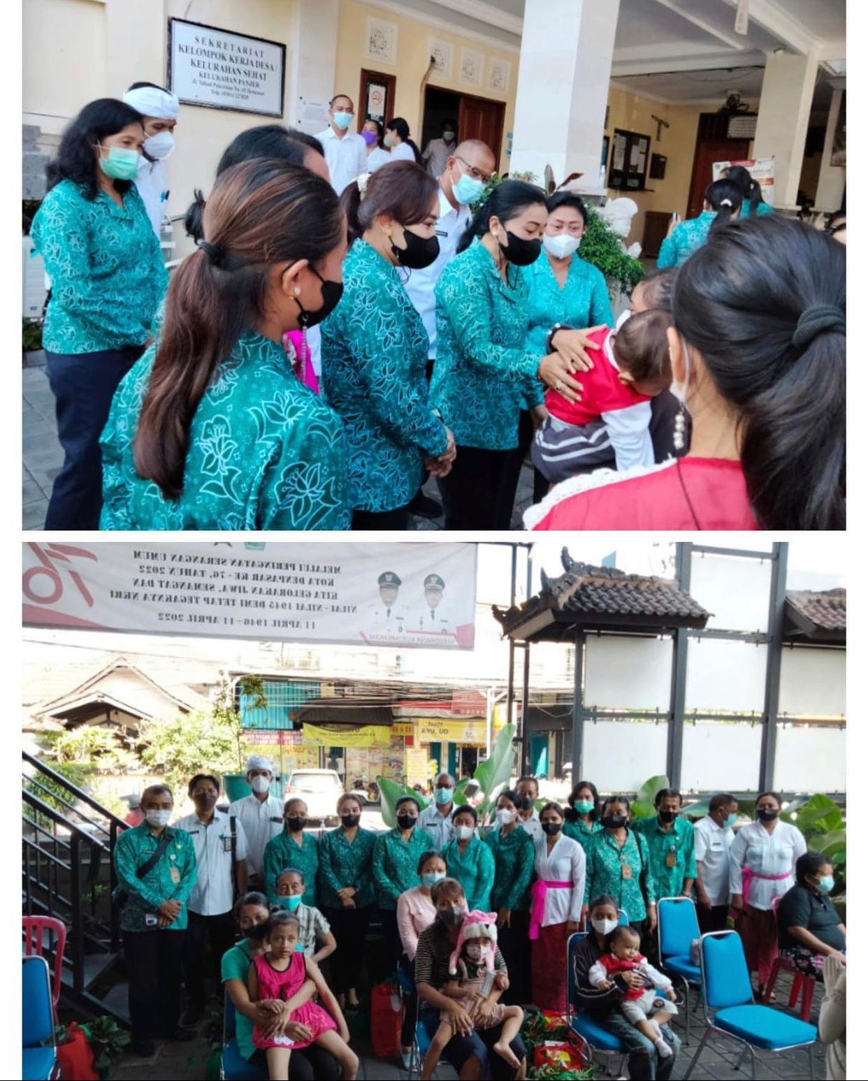 Penyerahan Sembako bagi Lansia dan PMT bagi Balita, Ibu Hamil dan Penyandang Disabilitas