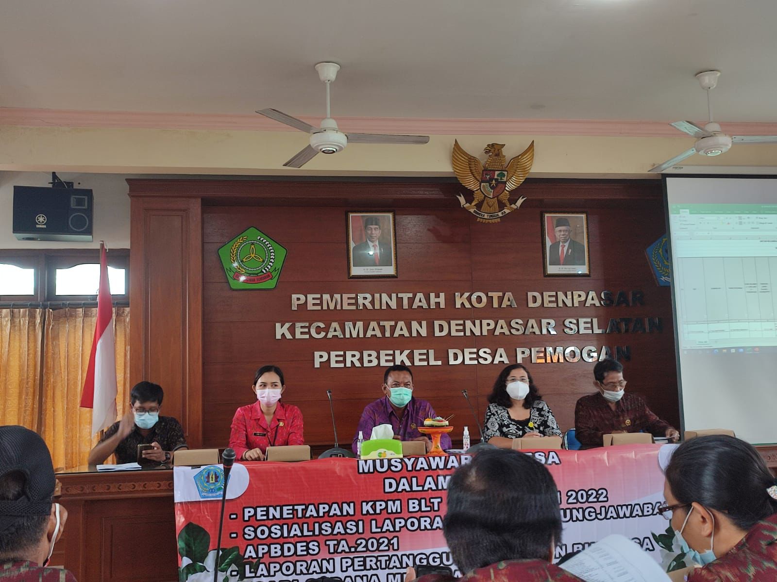 Musdes di Desa Pemogan.