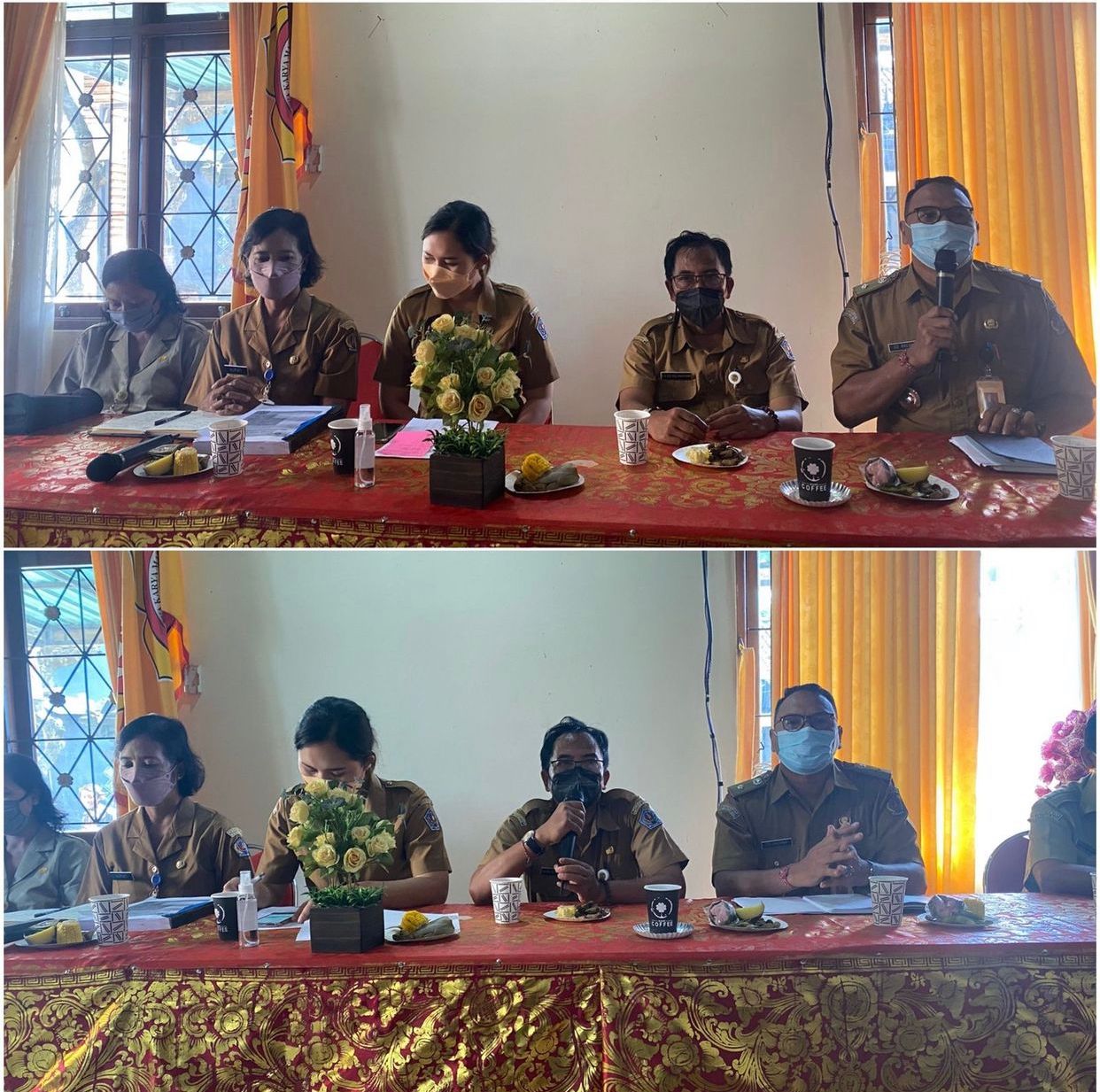 Pembinaan menuju Penilaian dalam Rangka Lomba Desa/Kelurahan Tk Kota Denpasar Tahun 2022 pada Kelurahan Peguyangan dan Desa Pemecutan Kaja