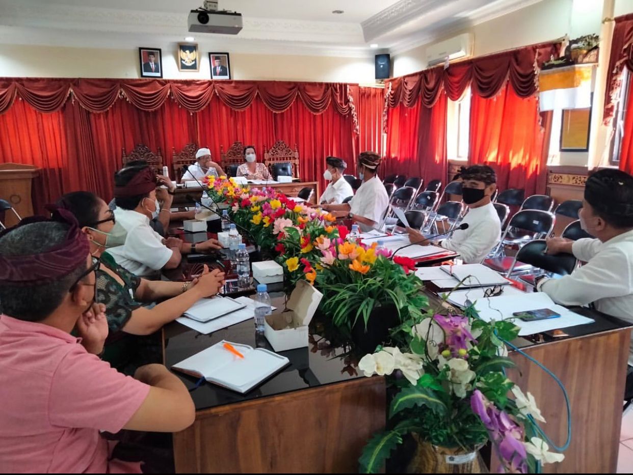 Rapat Fasilitasi pertemuan pengurus DPD LPM Kota Denpasar