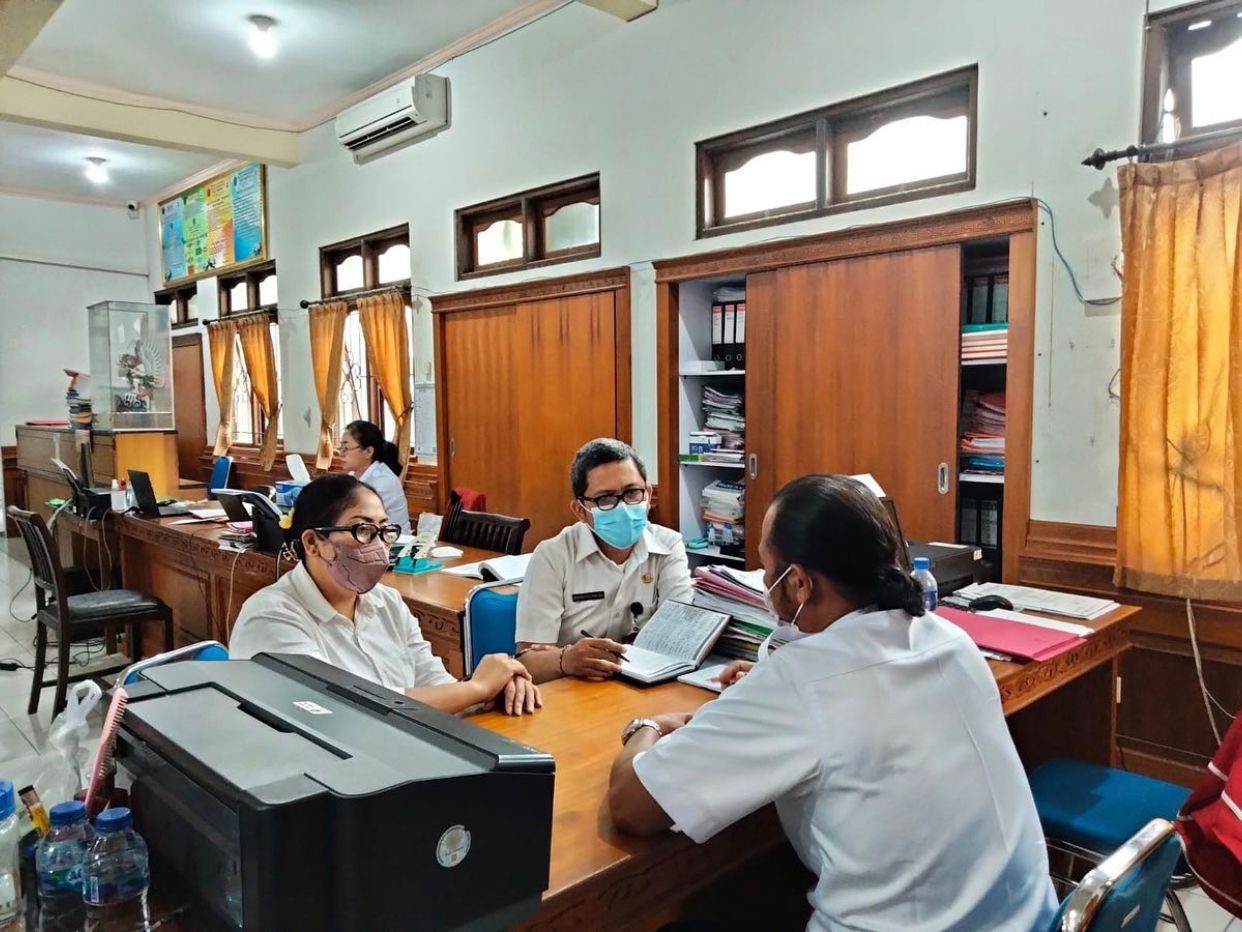 Pembinaan pengolahan inventarisasi data swadaya murni masyarakat dan swadaya penunjang pembangunan 