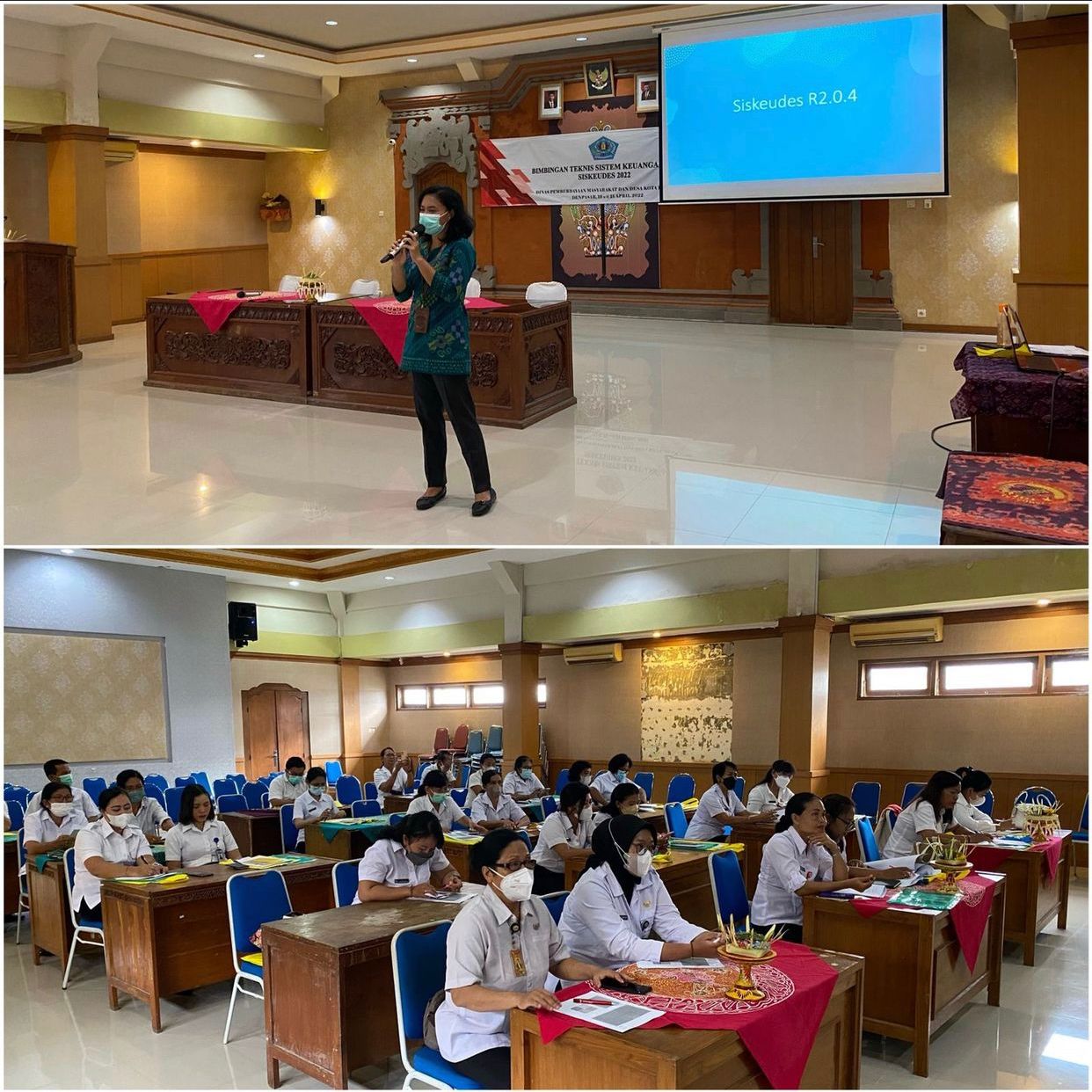 Bimbingan Teknis Sistem Keuangan Desa (Siskeudes) Tahun 2022 Hari Ke-2 dan ke-3