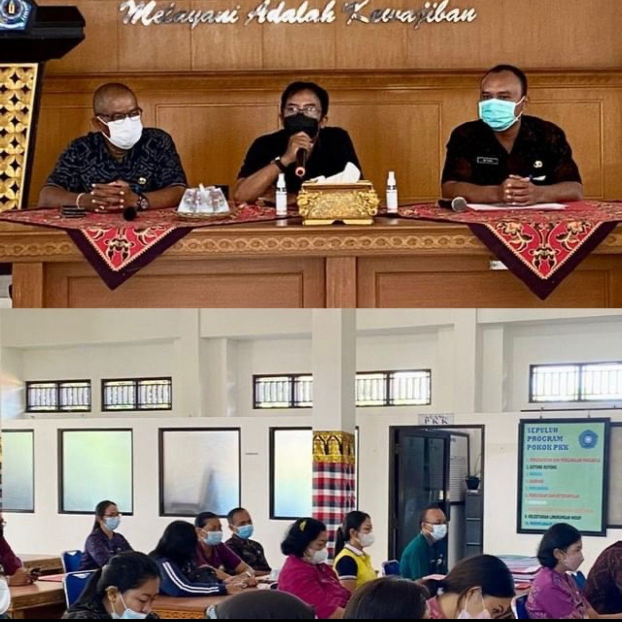 Dinas PMD Kota Denpasar melaksanakan Pembinaan menuju Penilaian dalam Rangka Lomba Desa/Kelurahan Tk Kota Denpasar Tahun 2022