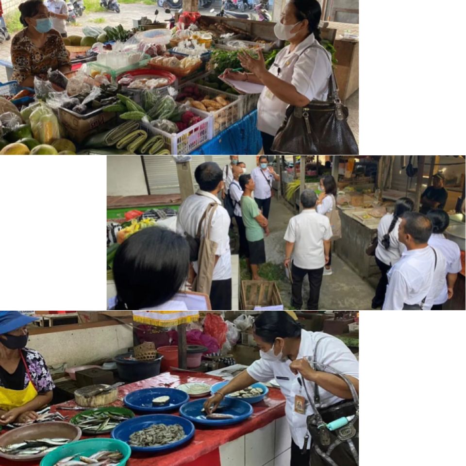 Pembinaan, monitoring dan evaluasi Tim Pembinaan, monitoring dan Evaluasi Pasar Desa Kota Denpasar