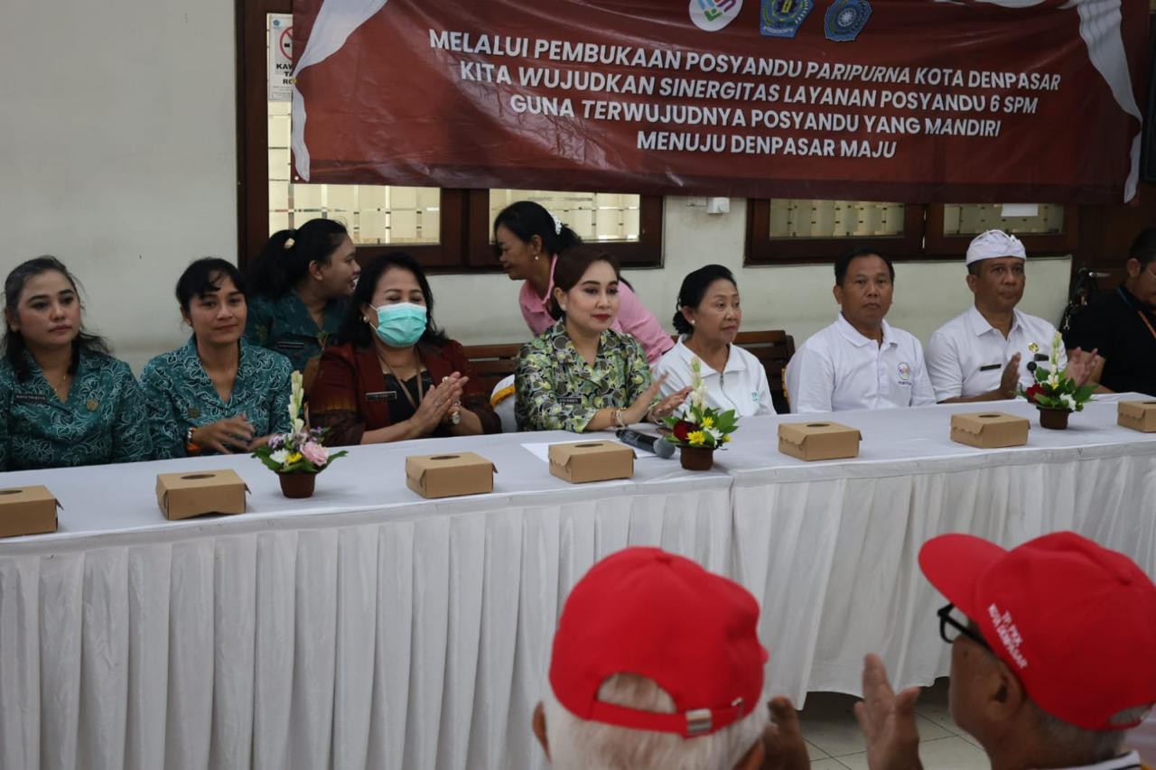Pembukaan Posyandu Paripurna dan Posyandu 6 SPM di Kecamatan Denpasar Selatan