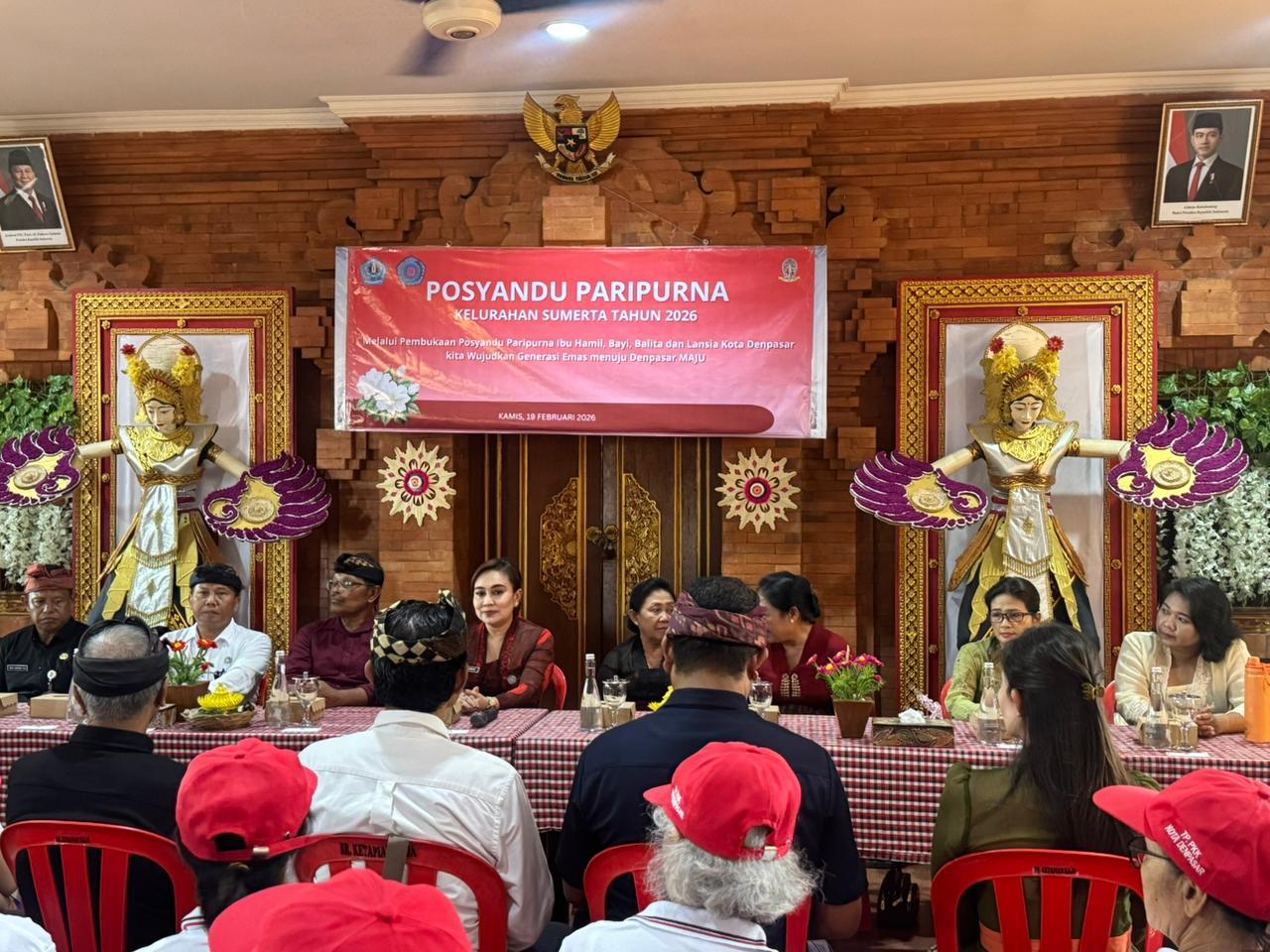 Pembukaan Posyandu Paripurna dan Posyandu 6 SPM di Kecamatan Denpasar Timur